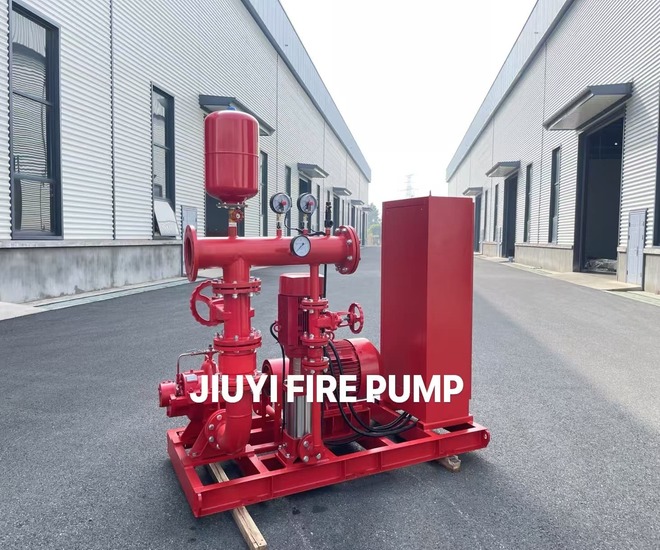 JIUYI 500GPM 110PSI EJ Fire Pump Set
