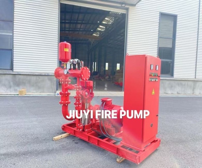 JIUYI 500GPM 110PSI EJ Fire Pump Set