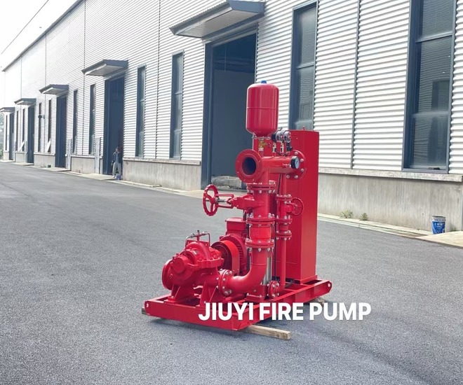 JIUYI 500GPM 110PSI EJ Fire Pump Set