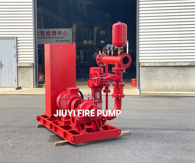 JIUYI 500GPM 110PSI EJ Fire Pump Set