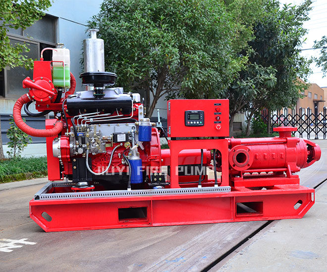 JIUYI Multistage Diesel Engine Fire Pump