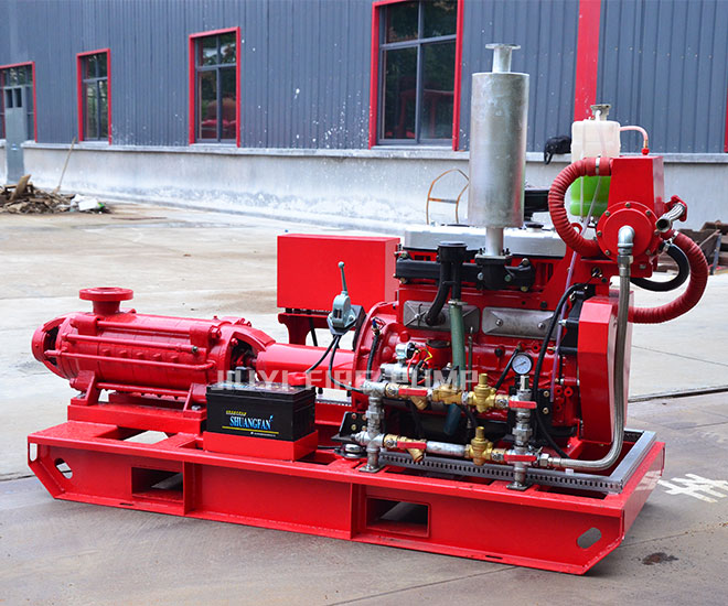 JIUYI Multistage Diesel Engine Fire Pump