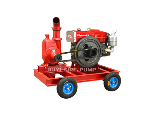 Bomba de riego manual diésel JIUYI