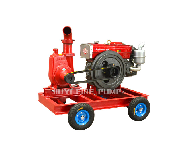 Bomba de riego manual diésel JIUYI