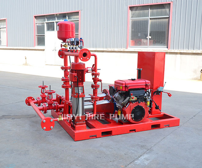مجموعة مضخات الحريق من نوع CDL EDJ
