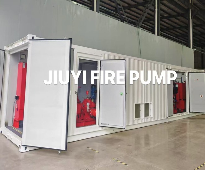 JIUYI EDJ Container Type Fire Fighting Systems