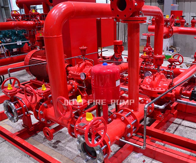 مجموعة مضخات الحريق JIUYI NFPA20 سبليت EDJ